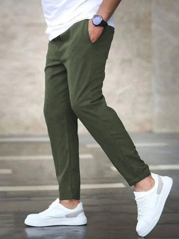 Men's casual cropped pants Frugal Finds Galore
