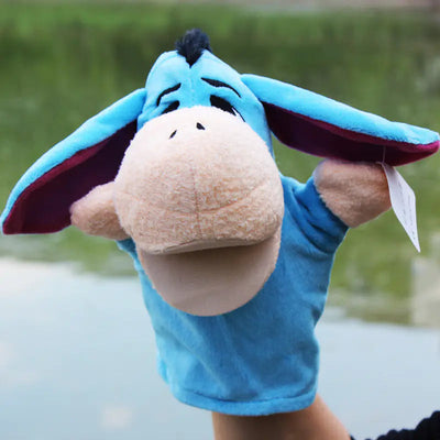 Plush Cartoon Animal Puppets for Early Education Frugal Finds Galore