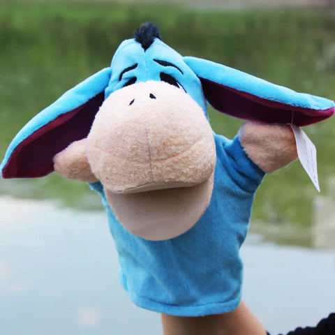 Plush Cartoon Animal Puppets for Early Education Frugal Finds Galore