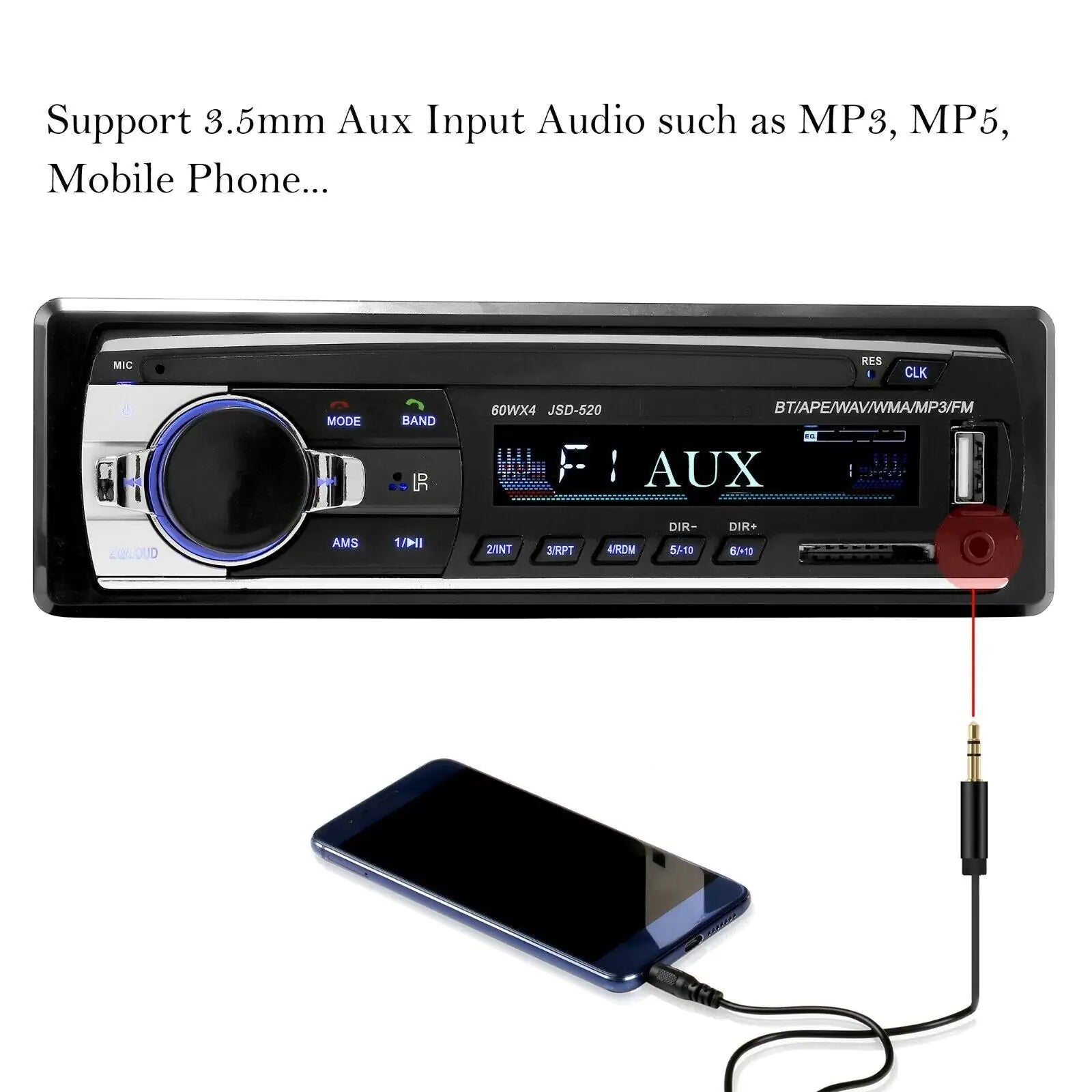 Bluetooth Car Stereo