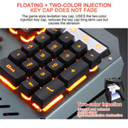 Ergonomic Mechanical Keyboard with RGB Backlight Frugal Finds Galore