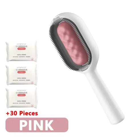 3-in-1 Long Hair Remover Brush For Cats and Dogs Frugal Finds Galore