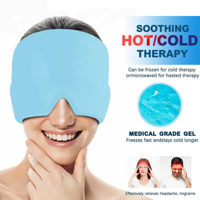 Migraine Relief Hot/Cold Therapy  Mask Frugal Finds Galore