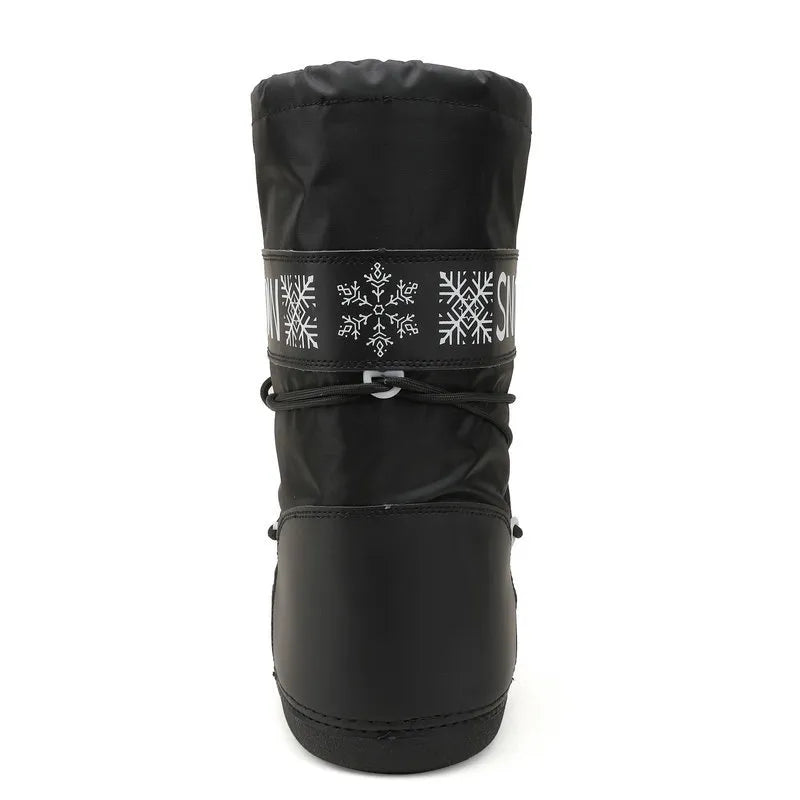 Niche Warm Portable Leg Warmers Black High Space Boots