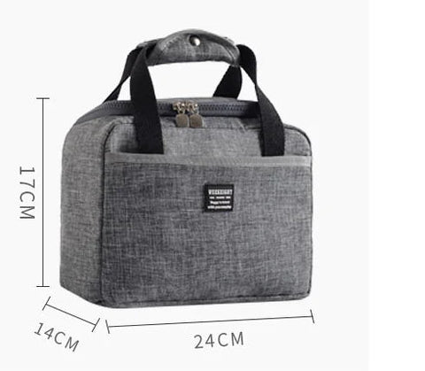 Thickened Cationic Insulated Lunch Box with Bag Frugal Finds Galore