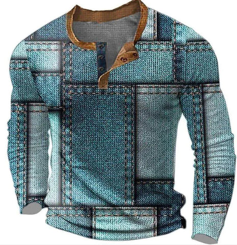 DigitalPrint Men's Sweater Frugal Finds Galore