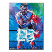 Inspirational Boxing Quote Canvas Wall Art Frugal Finds Galore