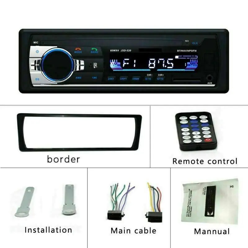 Bluetooth Car Stereo