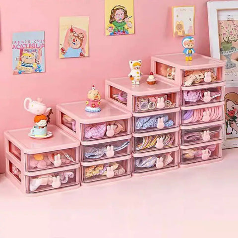 Small Plastic Drawer Organizer for Desk Storage Frugal Finds Galore