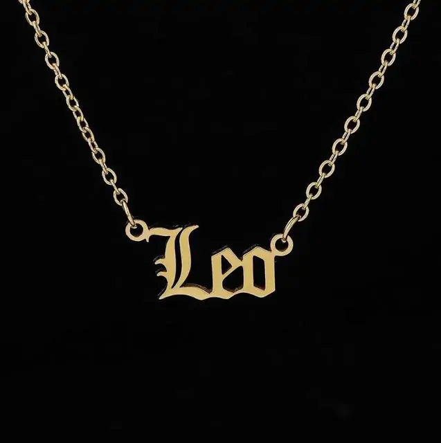 Rapper Letter Necklace