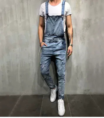 Denim Overalls with Tapered Legs Frugal Finds Galore