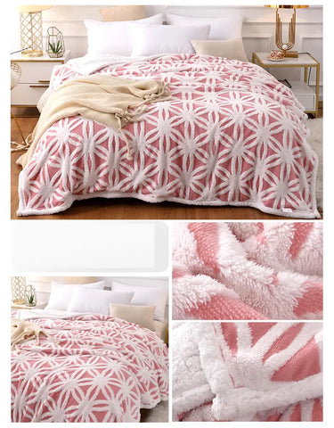 Sherpa & Milk Velvet Blanket Frugal Finds Galore
