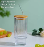 Glass Tumbler with Bamboo Lid Frugal Finds Galore