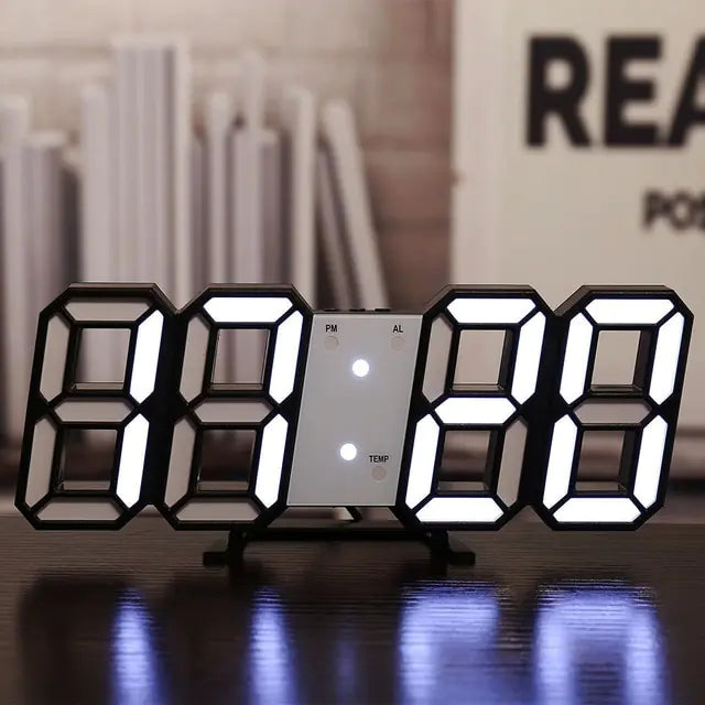 Digital Desk Clock With Temperature