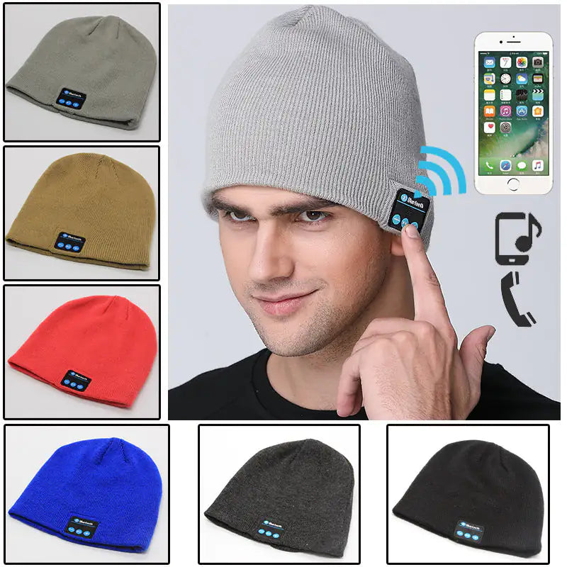 Wireless Headset Knitted Hat Multifunctional Music Hat