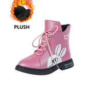 Winter Boots for Girls - Mid-Calf Plush Footwear Frugal Finds Galore