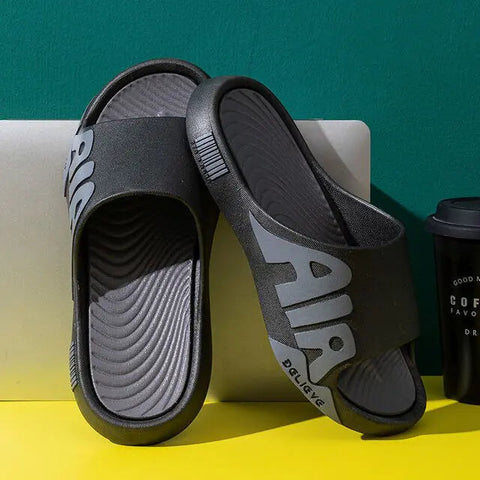 Men Slippers Outdoor Male Shoes Anti-slip Frugal Finds Galore