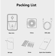 WiFi Smart Doorbell Intercom Video Camera Door Ring Frugal Finds Galore